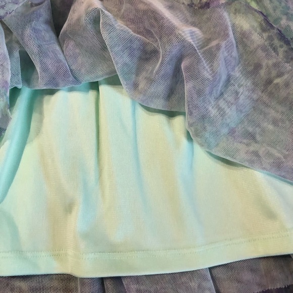 1989 Place • Purple & Mint | Lace & Floral Design Dress - Picture 6 of 8